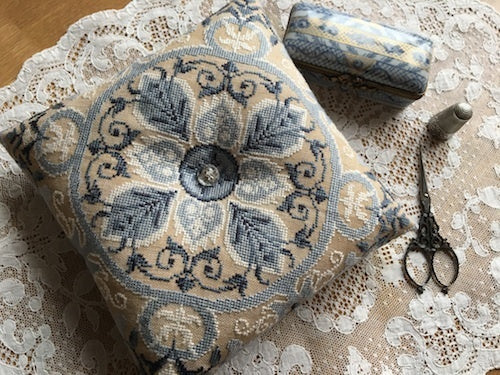 Entrelacs Bleus - Reflets de Soie