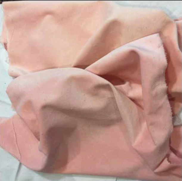 10"x18" Velveteen - Rhubarb - Hand-dyed 100% Cotton - Lady Dot Creates