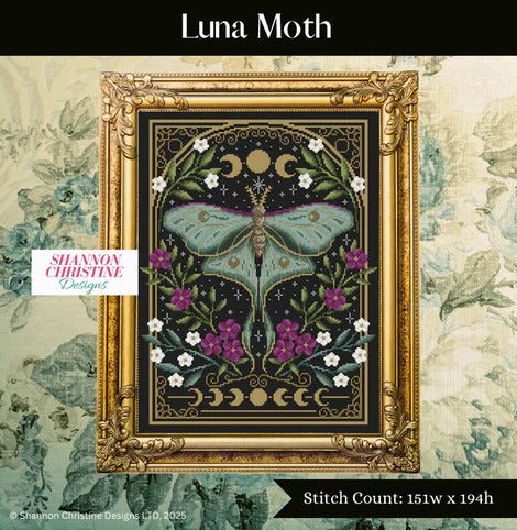 Luna Moth - Timeless Elegance Collection - Shannon Christine Designs