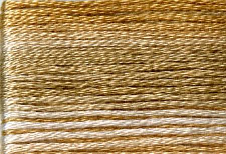 8032 Cosmo Seasons Variegated Cotton Embroidery Medium Golds