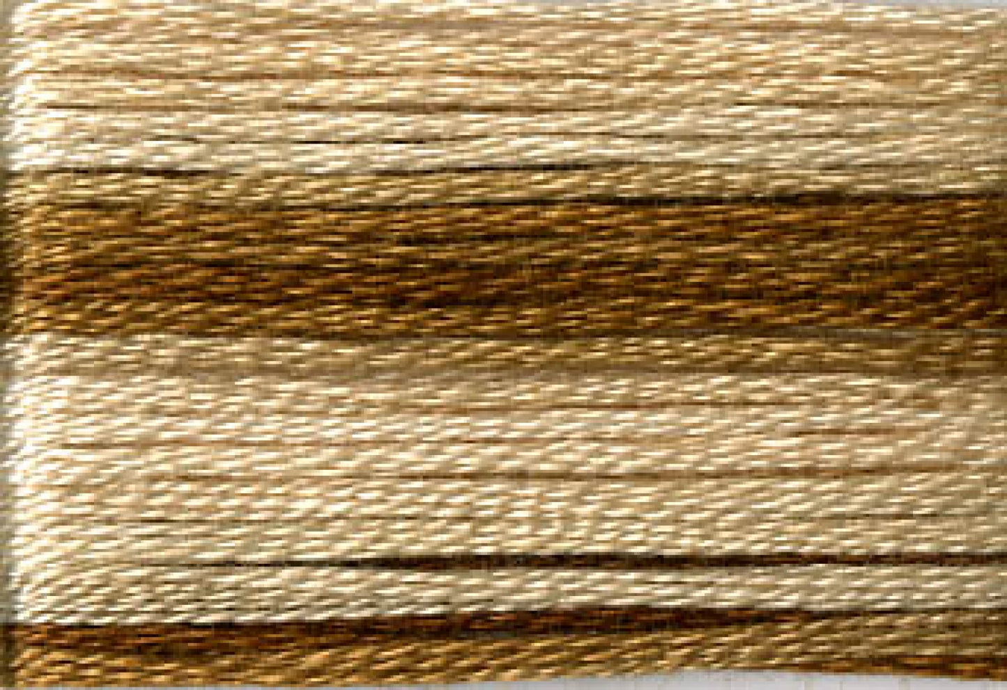 8036 Cosmo Seasons Variegated Cotton Embroidery Floss Browns