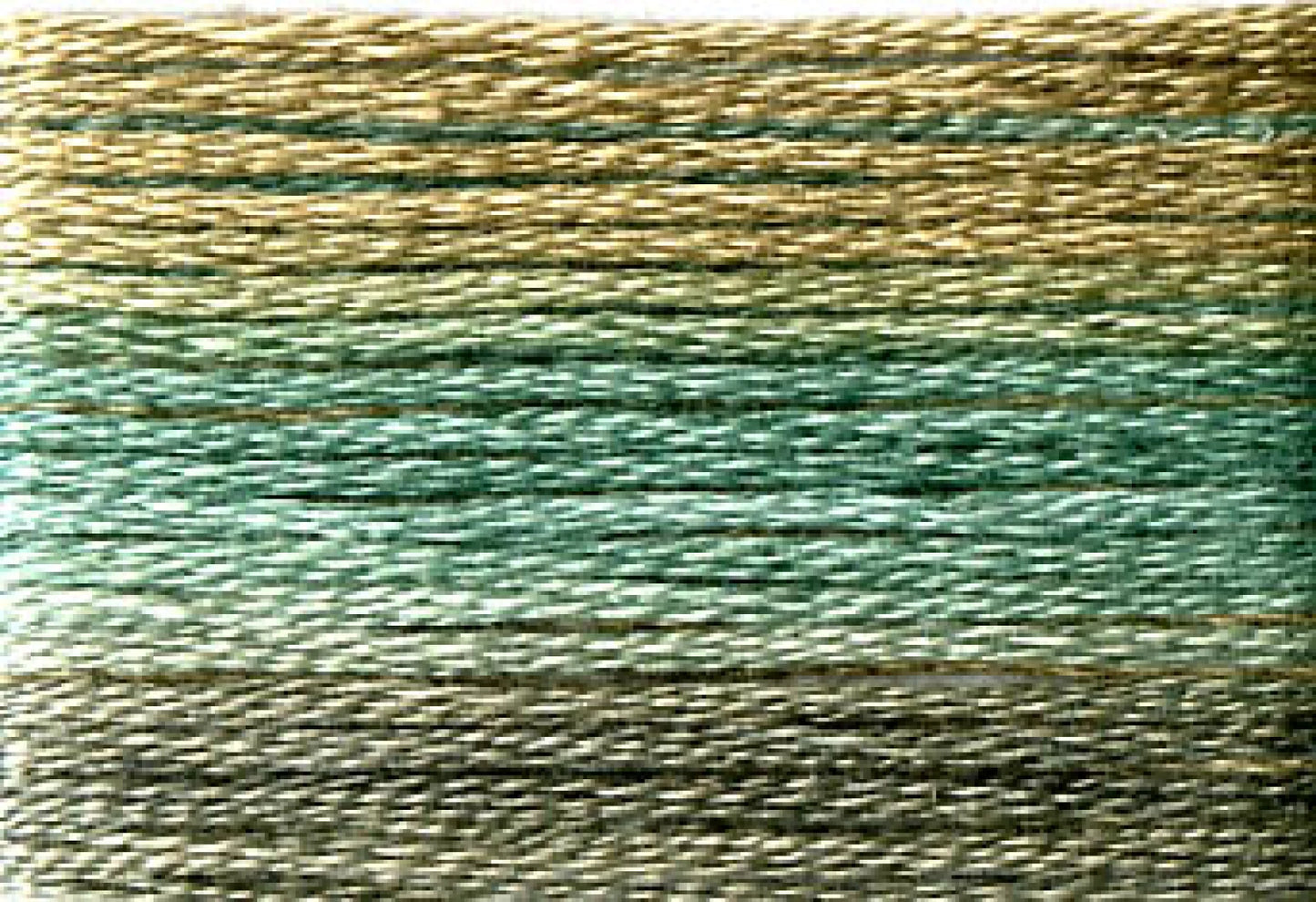 8049 Cosmo Seasons Variegated Cotton Embroidery Floss Blues/Browns