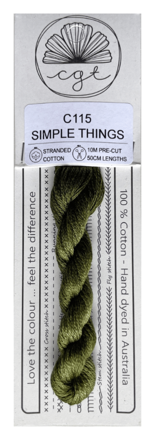 Simple Things (No. C115) - Cottage Garden Thread