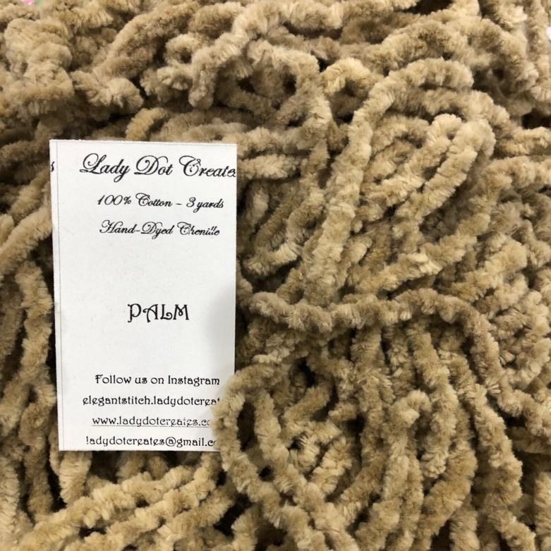 Chenille Trim - Palm - Lady Dot Creates