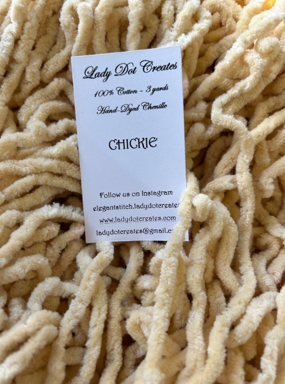 Chenille Trim - Chickie - Lady Dot Creates