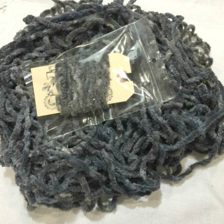 Chenille Trim - Thunder Cloud - Lady Dot Creates