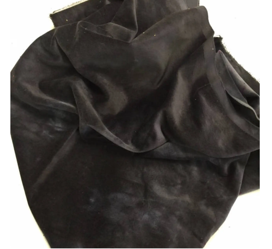 10"x18" Velveteen - Pepper - Hand-dyed 100% Cotton - Lady Dot Creates