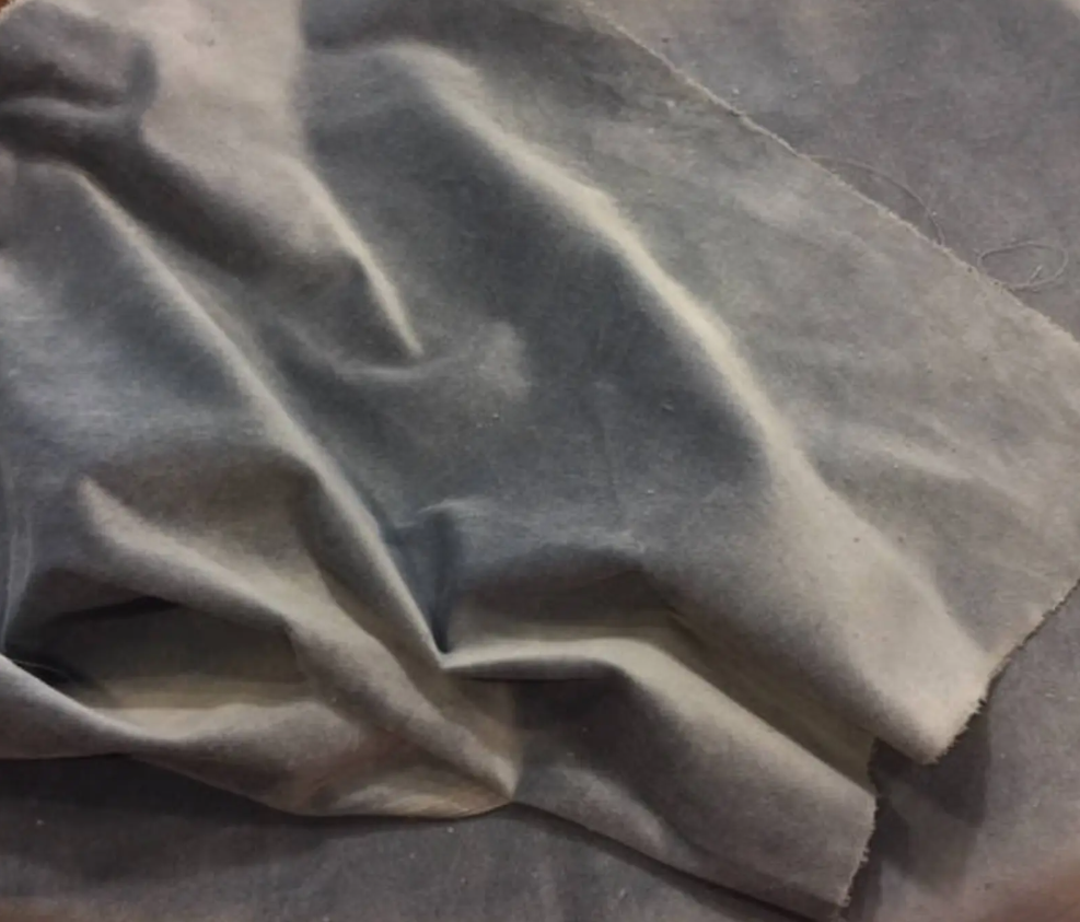 10"x18" Velveteen - Blue Corn - Hand-dyed 100% Cotton - Lady Dot Creates