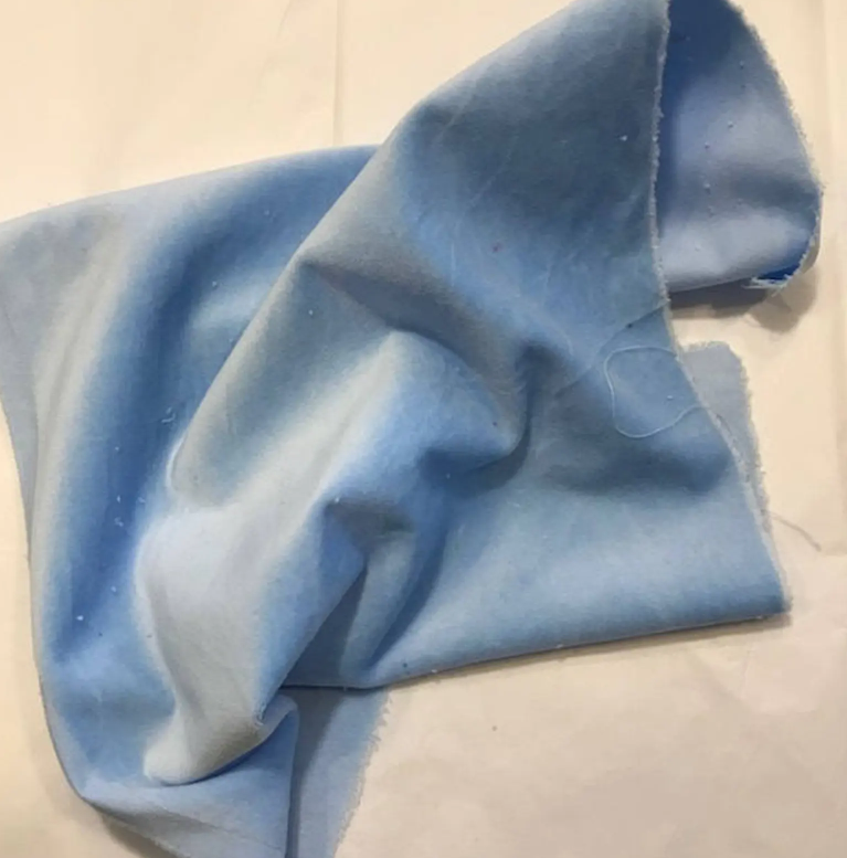 10"x18" Velveteen - Bluebells - Hand-dyed 100% Cotton - Lady Dot Creates