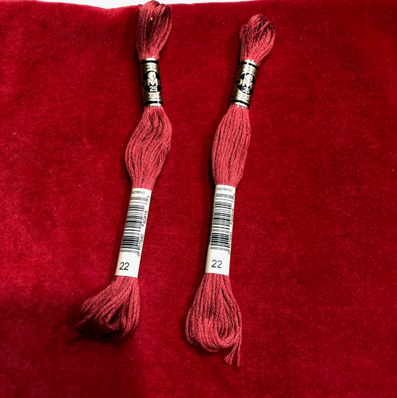 10"x18" Velveteen - 2 Mae Toe - Hand-dyed 100% Cotton - Lady Dot Creates