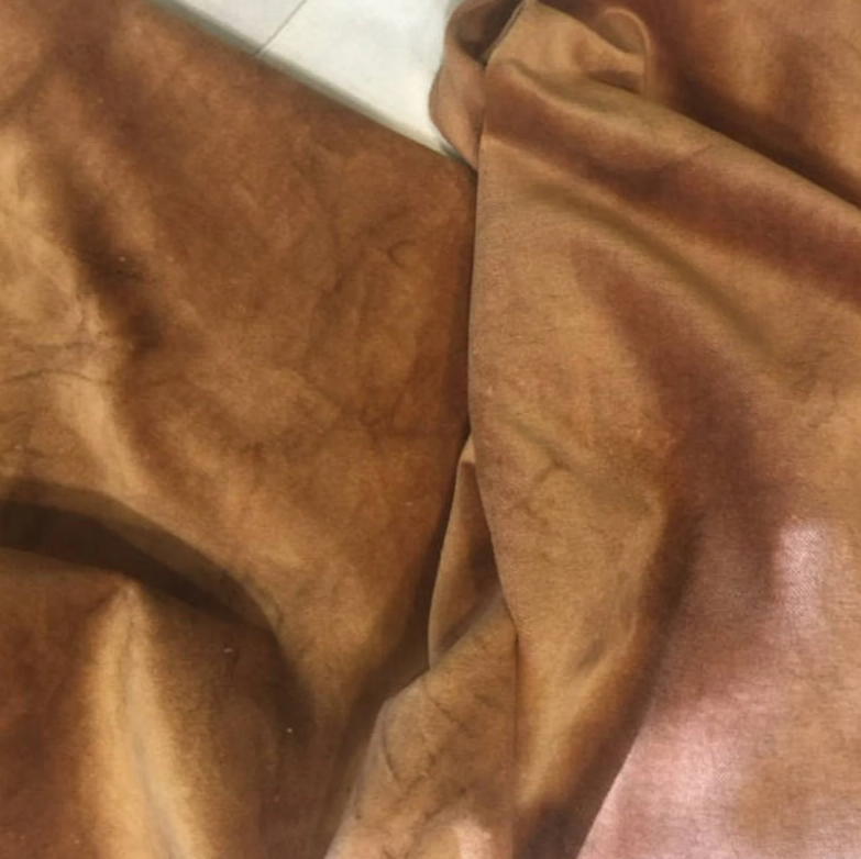 10"x18" Velveteen - Potato - Hand-dyed 100% Cotton - Lady Dot Creates