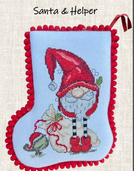 Santa & Helper - Keslyns - 2026 Needlework Marketplace PREORDER