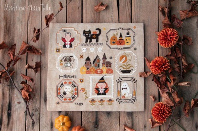 Halloween Quaker - Madame Chantilly - 2026 Needlework Marketplace PREORDER