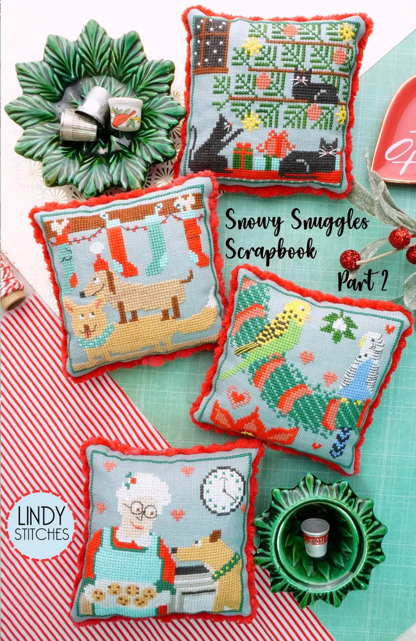 Snowy Snuggles Scrapbook - Lindy Stitches