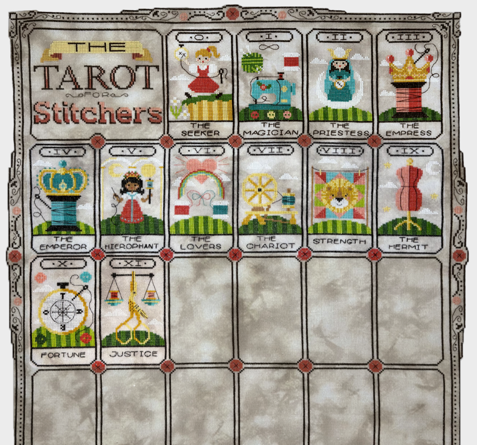 The Tarot for Stitchers Part 7 - Tiny Modernist