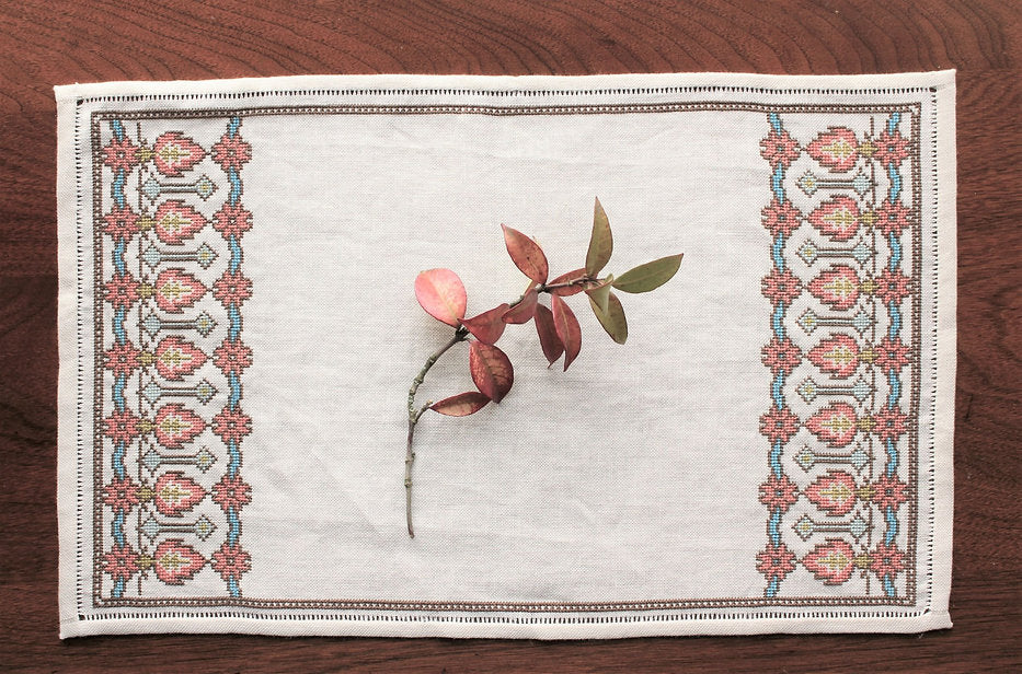 Venetian Floriale Cross Stitch Pattern - Avlea Folk Embroidery