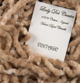 Chenille Trim - Vintage - Lady Dot Creates