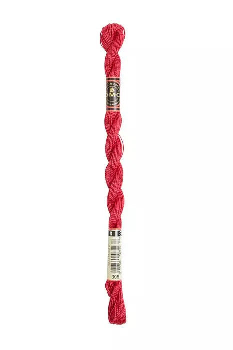 DMC Pearl Cotton Skein Size 5 Crushed Raspberry #309