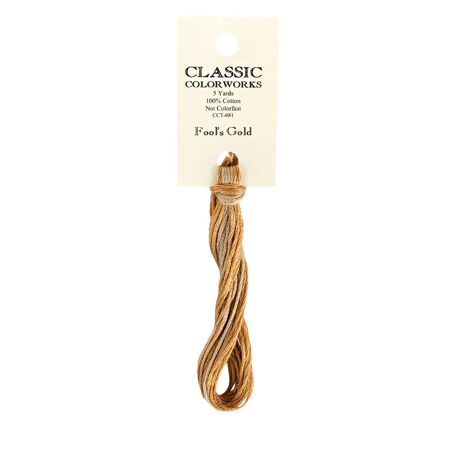 Fool's Gold - Classic Colorworks Cotton Floss