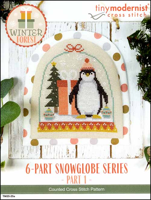 Winter Forest Snowglobe Part 1 (Penguin) - Tiny Modernist