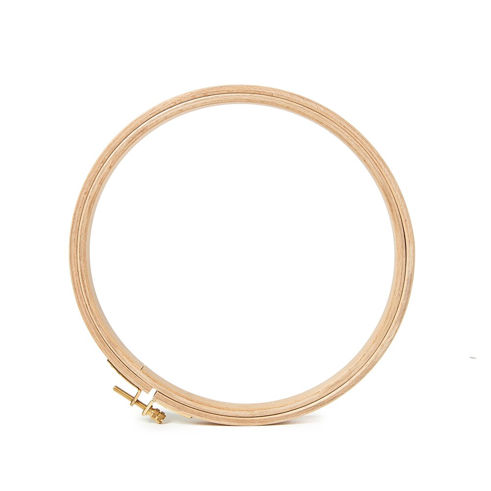 Hardwicke Manor Wooden Embroidery Hoops - 5/8 x 7.5" Round