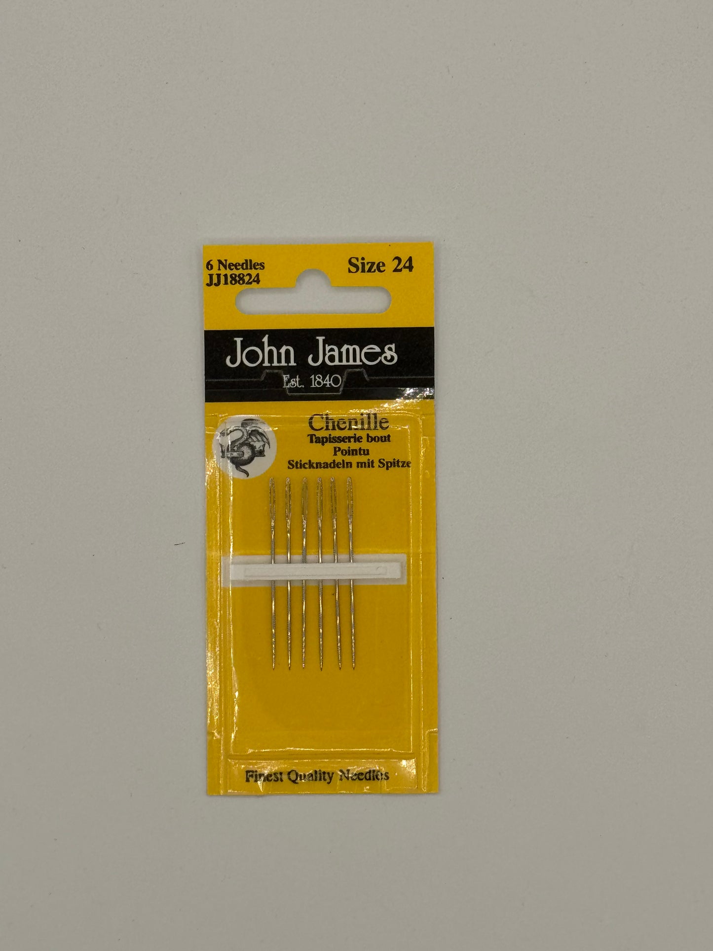 Size 24 John James Chenille Needle