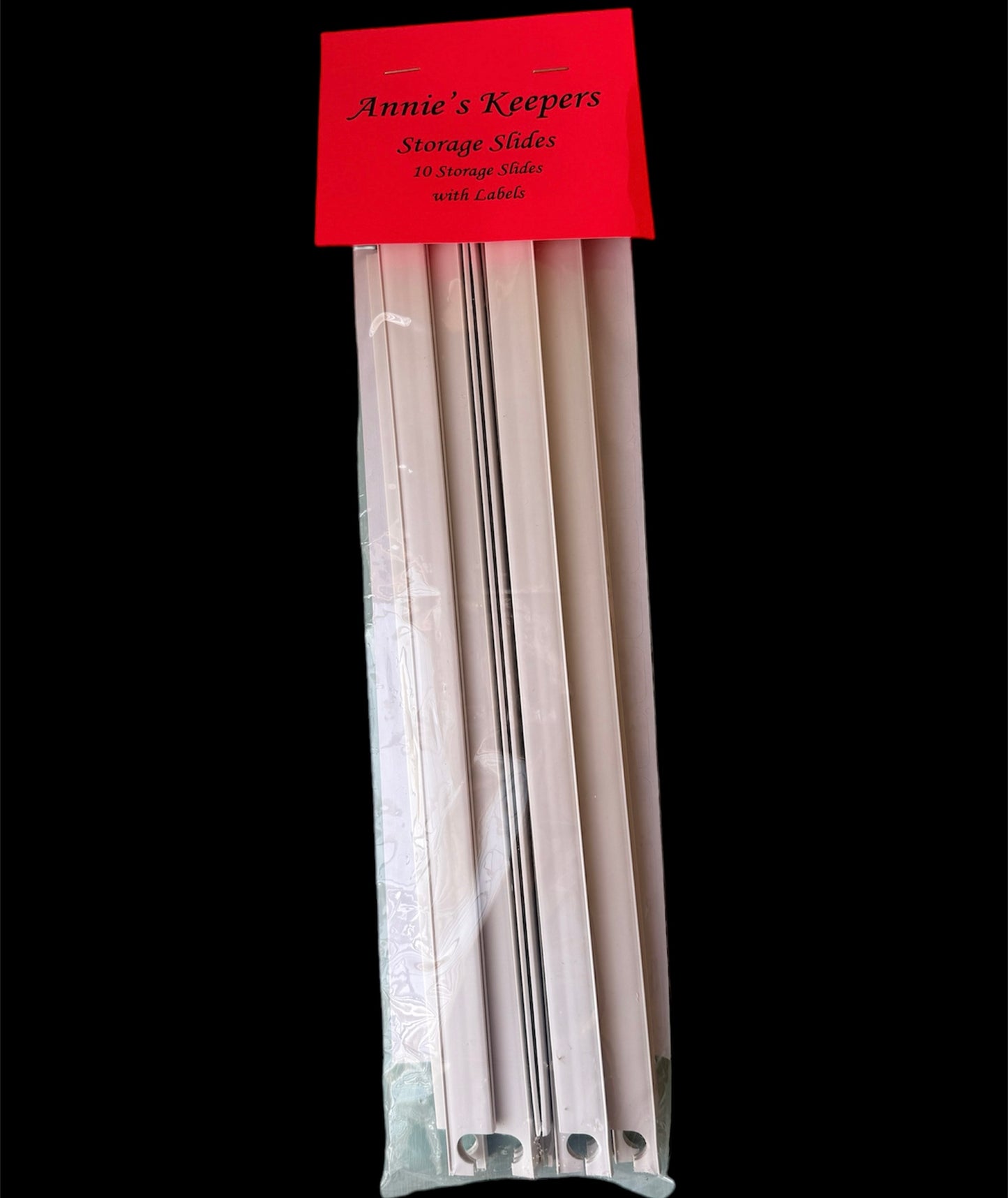 10 Storage Slides with Hooks (No Keepers) - Annie's Keepers