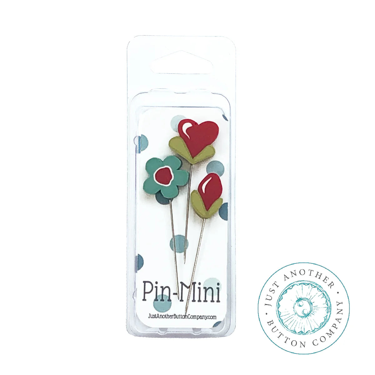 Pin Mini: Love Blooms (Limited Edition) - Just Another Button Company