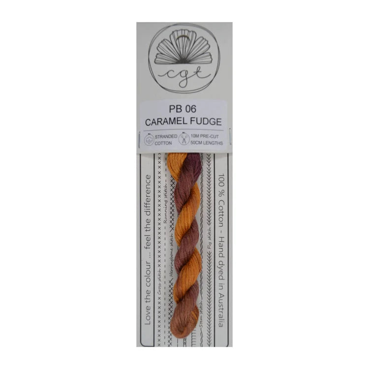 Caramel Fudge (No. PB06)- Cottage Garden Thread
