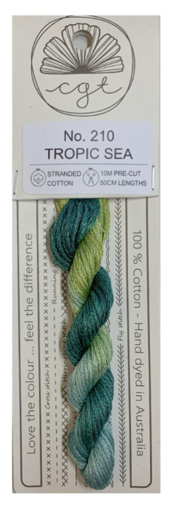 Tropic Sea (No. 210) - Cottage Garden Threads