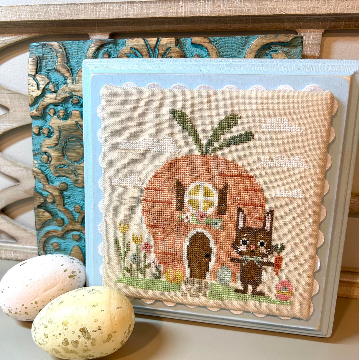 Bunny's House - Emily Call Stitching