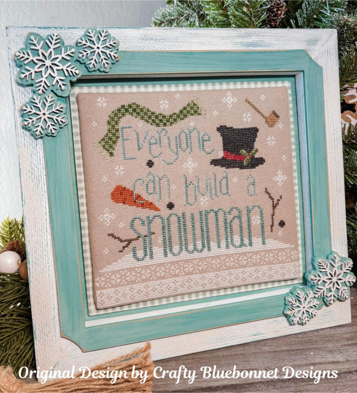 Everyone Can Build a Snowman - Crafty Bluebonnet