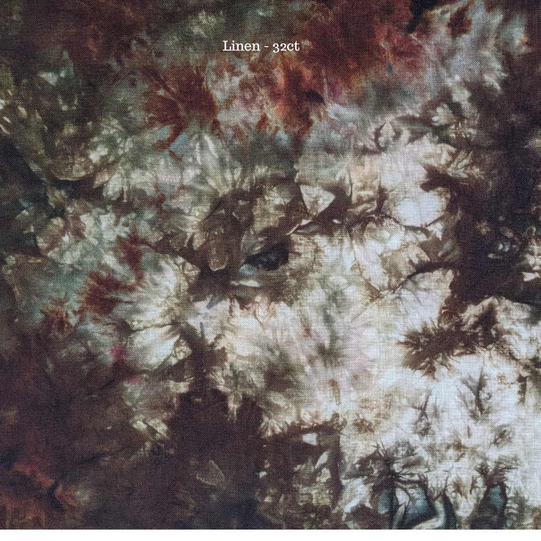 Driftwood 32 Count Linen - Moonlit Dye Works