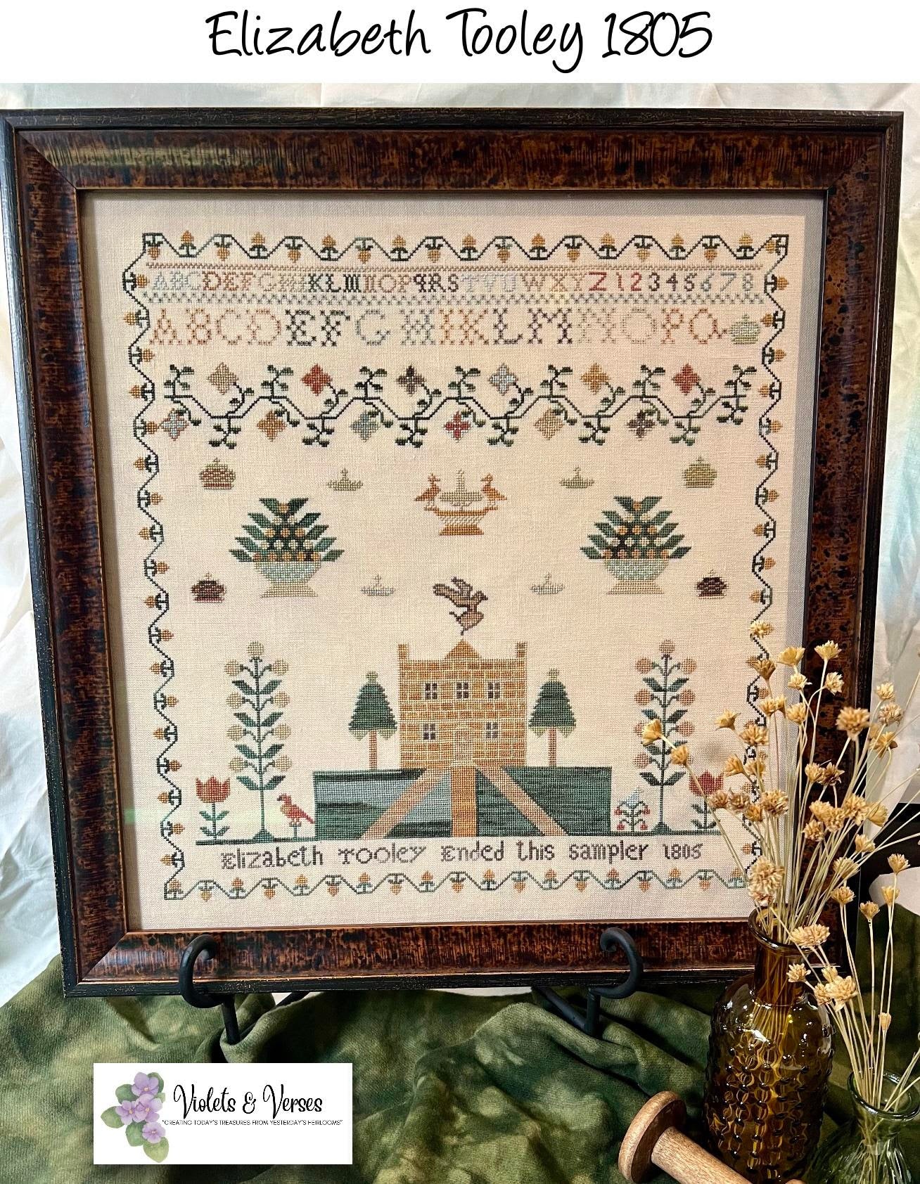 Elizabeth Tooley 1805 - Violets and Verses