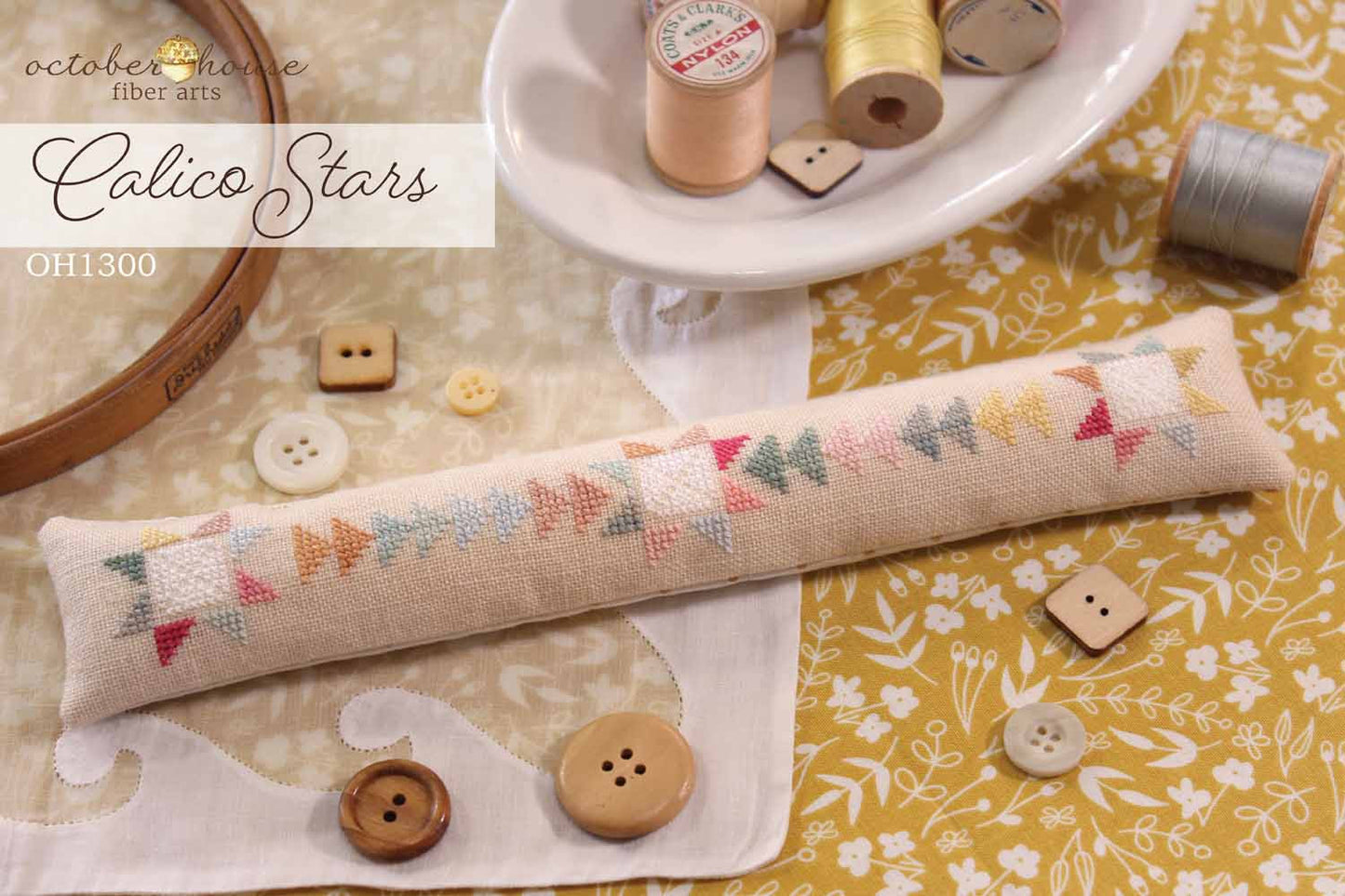 Calico Stars - October House Fiber Arts