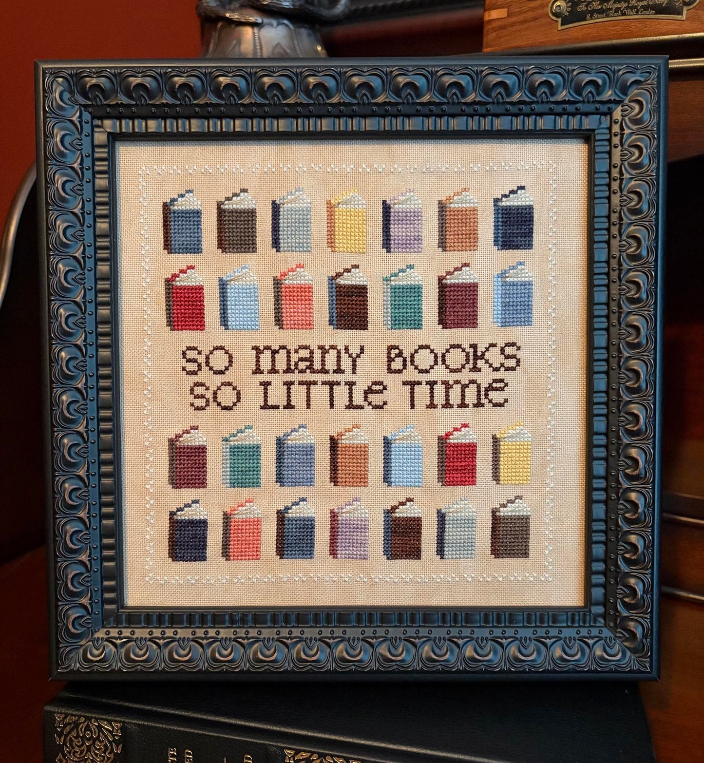 So Many Books - Sweet Wing Studio - 2026 Needlework Marketplace PREORDER
