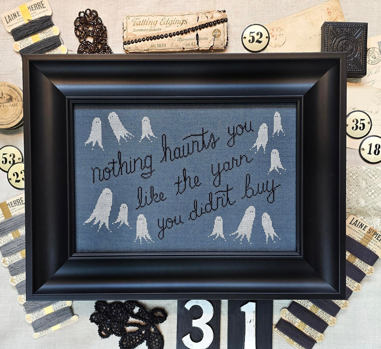 Yarn You Didn't Buy - Hello! From Liz Mathew - 2026 Needlework Marketplace PREORDER