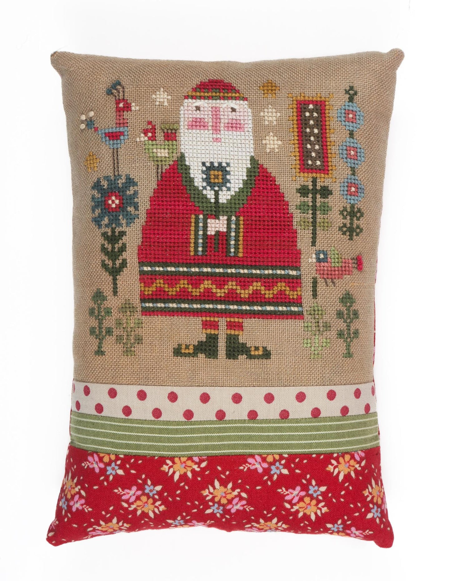Wee Santa 2026 - Heart in Hand - 2026 Needlework Marketplace PREORDER