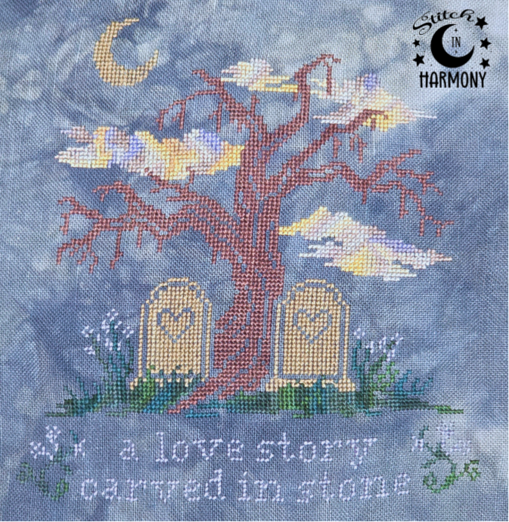 Carved in Stone - Stitch in Harmony Collab - Ghost Boy - 2026 Needlework Marketplace PREORDER