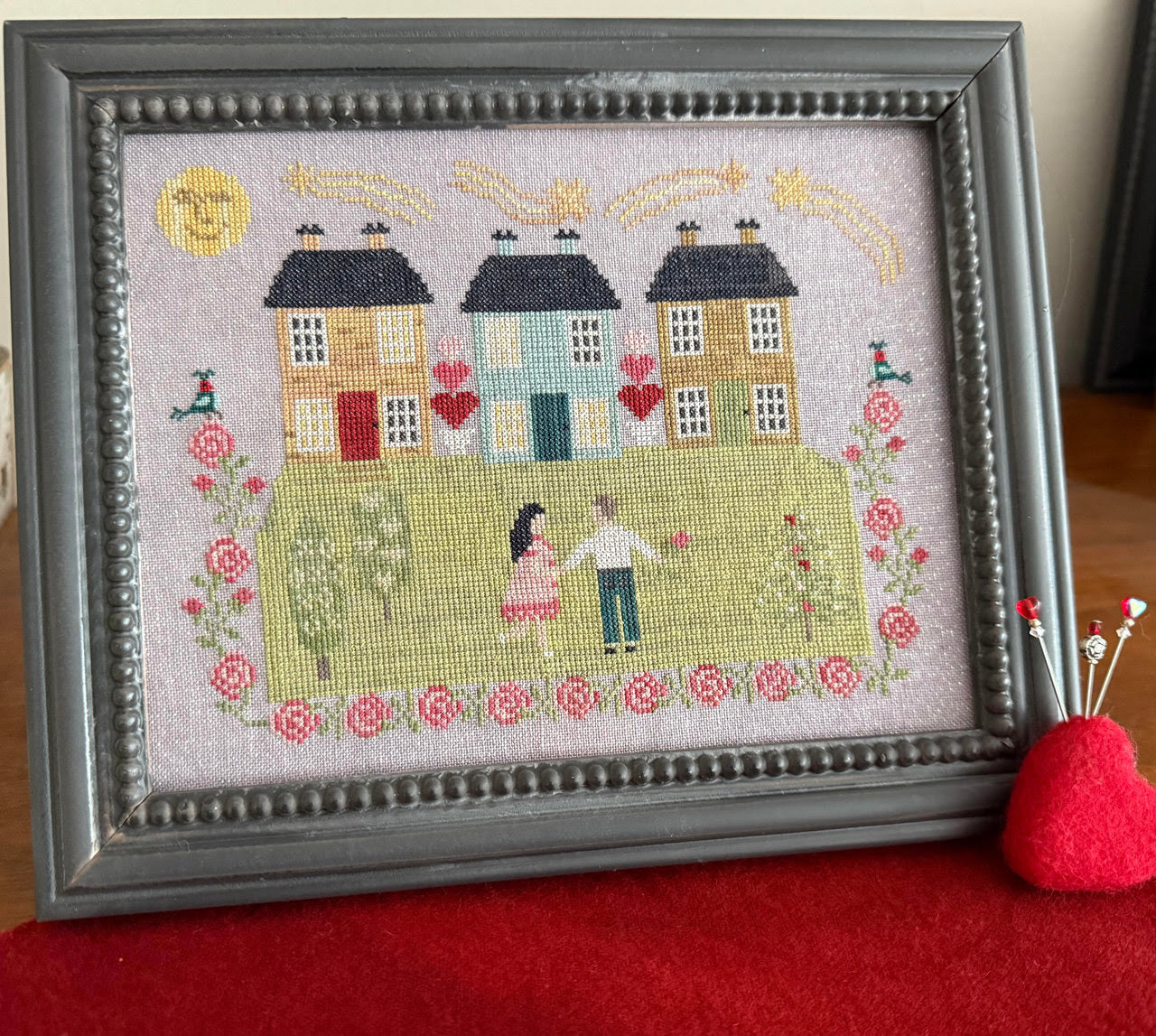 Date Night - Running Needles & Scissors - 2026 Nashville Needlework Market PREORDER