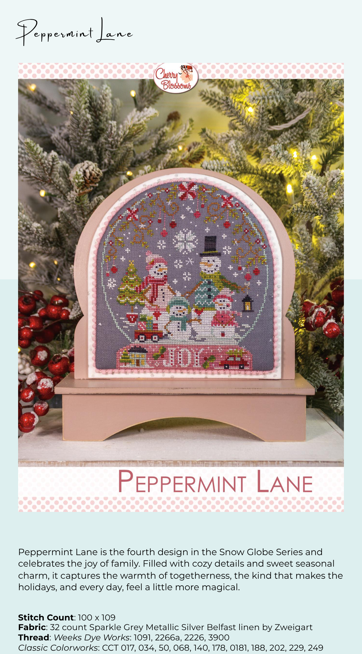 Peppermint Lane - Cherry Blossoms