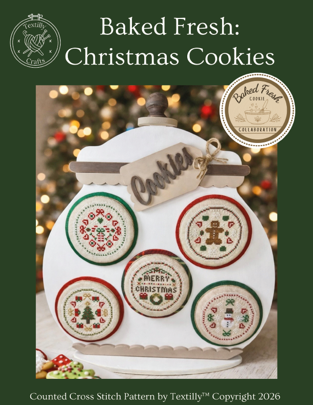 Baked Fresh: Christmas Cookies - Textilly