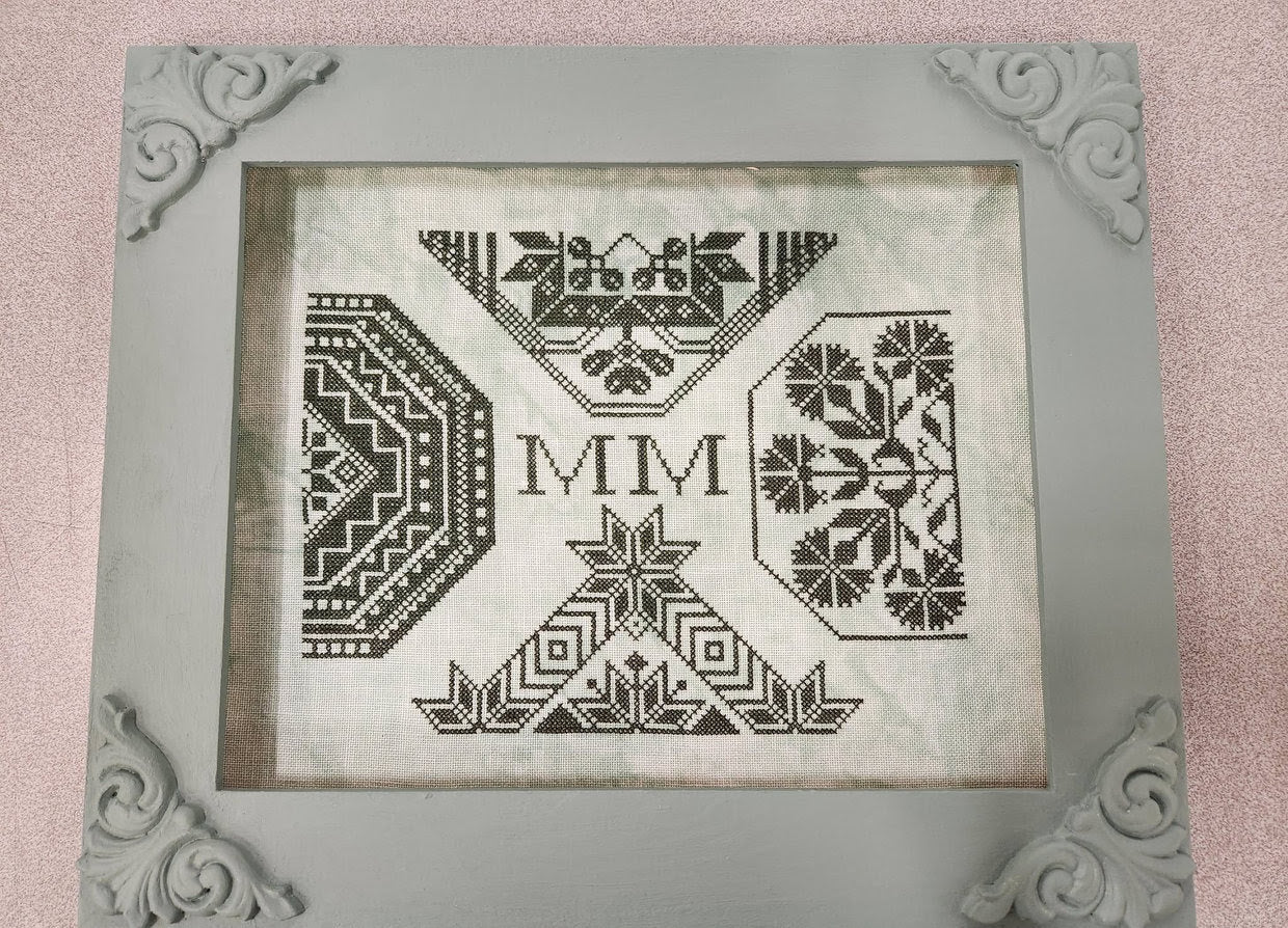 Initial Impression - 1884 Stitchery - 2026 Needlework Marketplace PREORDER
