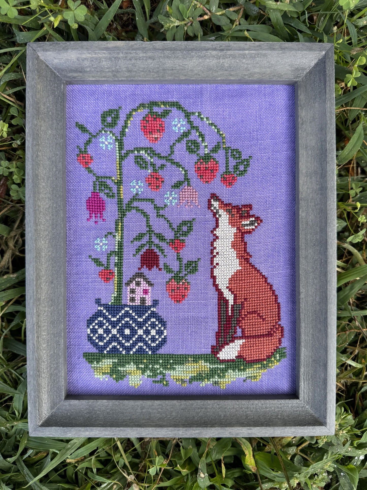 Strawberry Sleuth - The Marigold Needle - 2026 Needlework Marketplace PREORDER