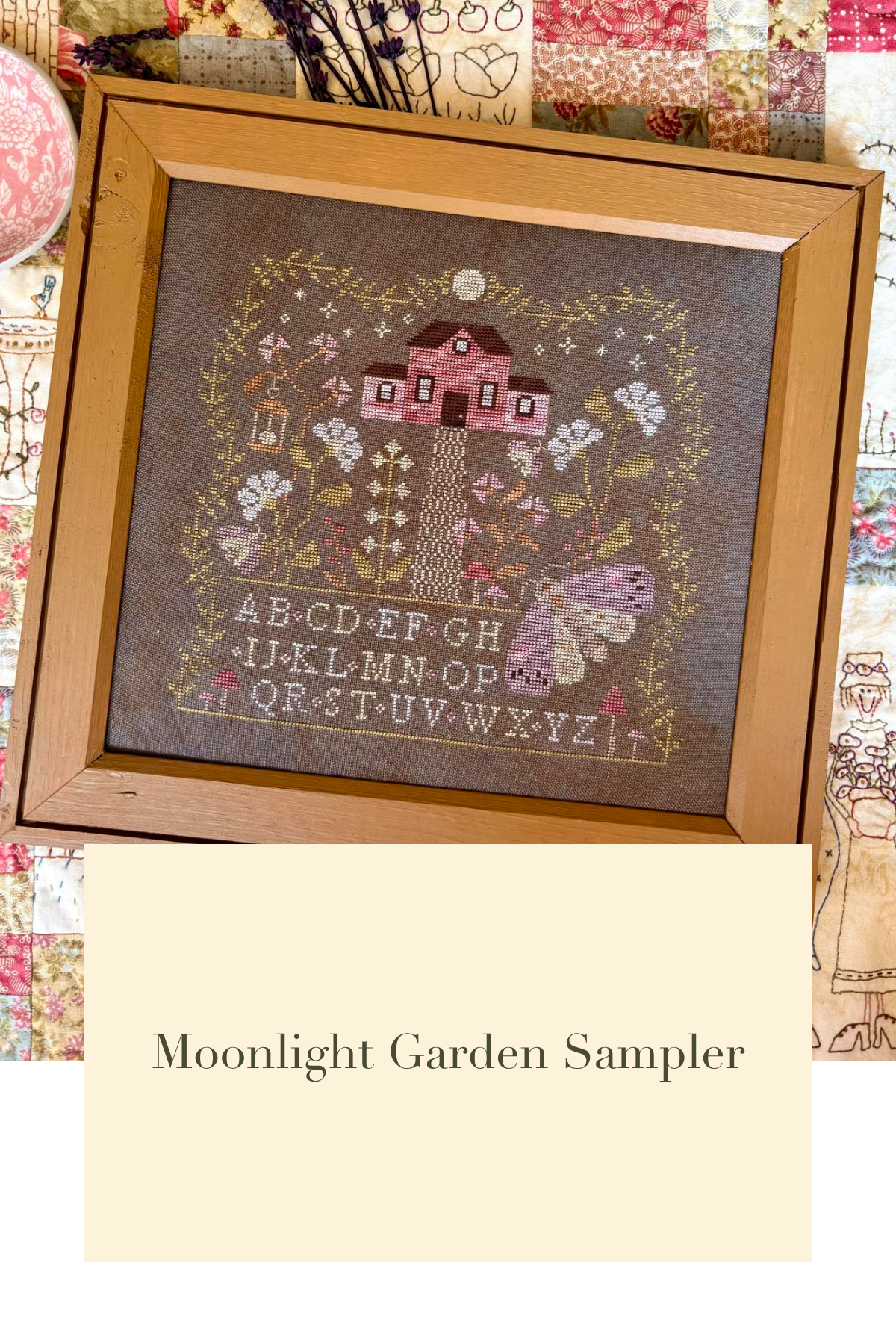 Moonlit Garden Sampler - Blueberry Ridge - 2026 Needlework Marketplace PREORDER