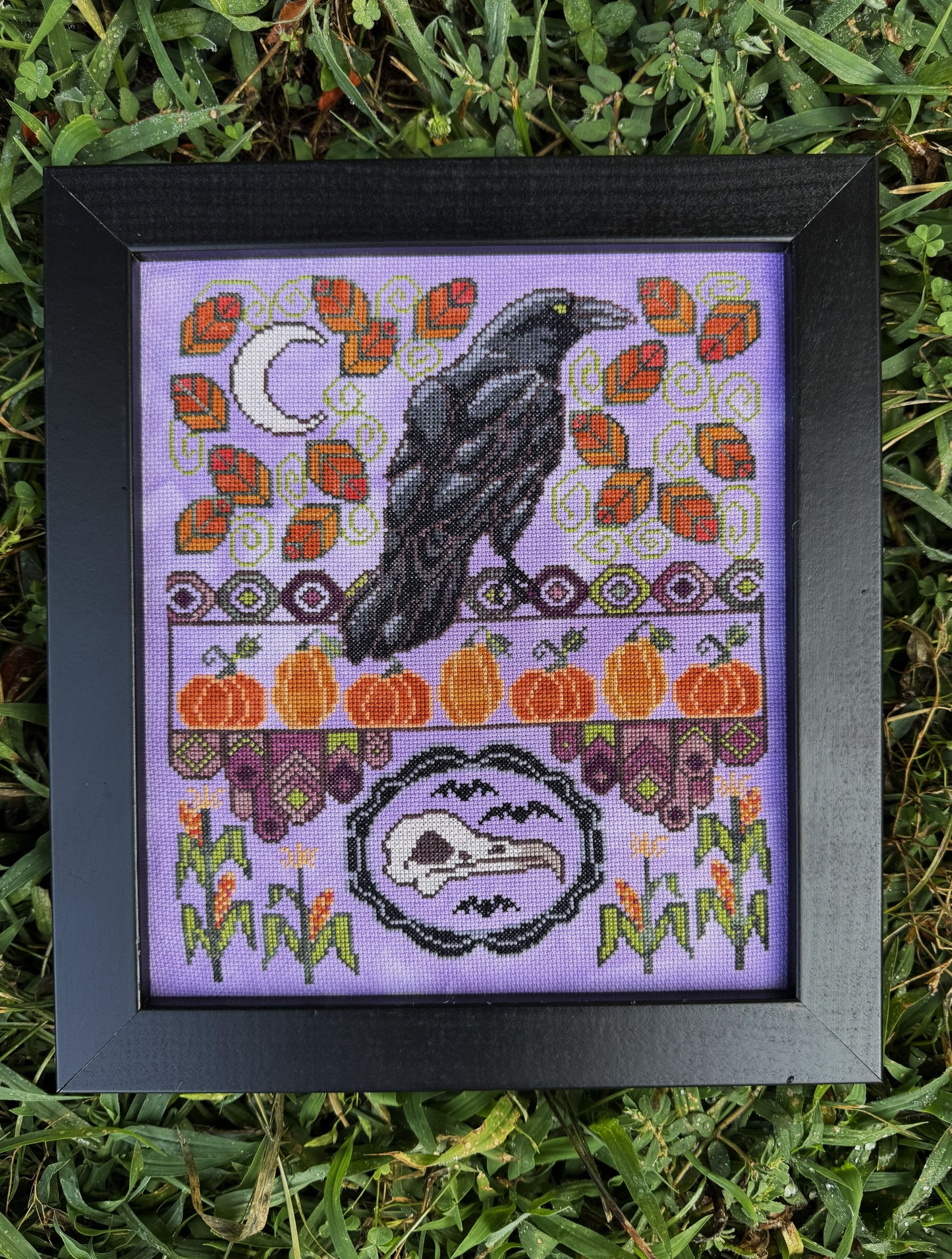 Autumn Raven - The Marigold Needle - 2026 Needlework Marketplace PREORDER