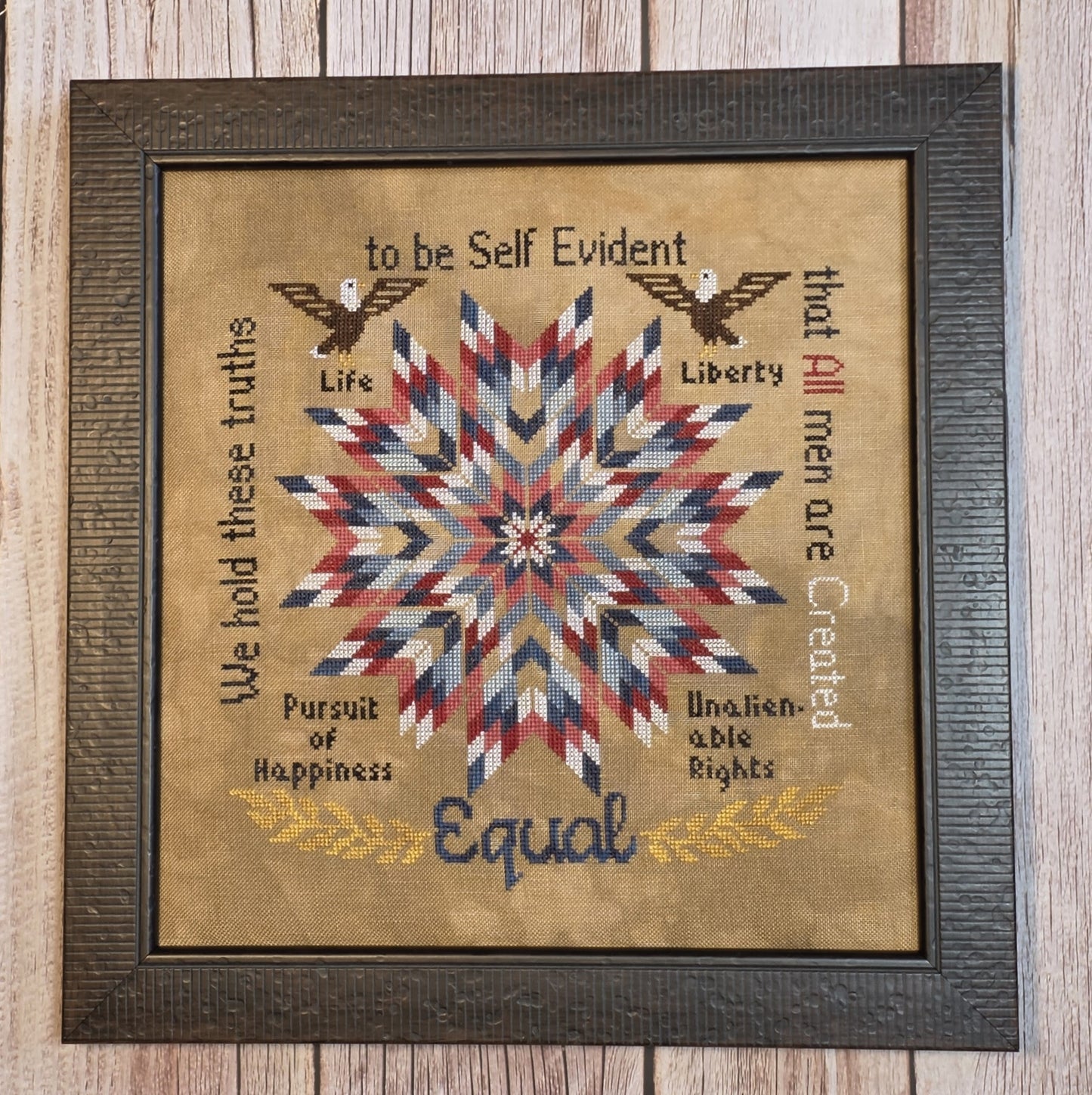 Created Equal - Wildflower Stitching - 2026 Needlework Marketplace PREORDER