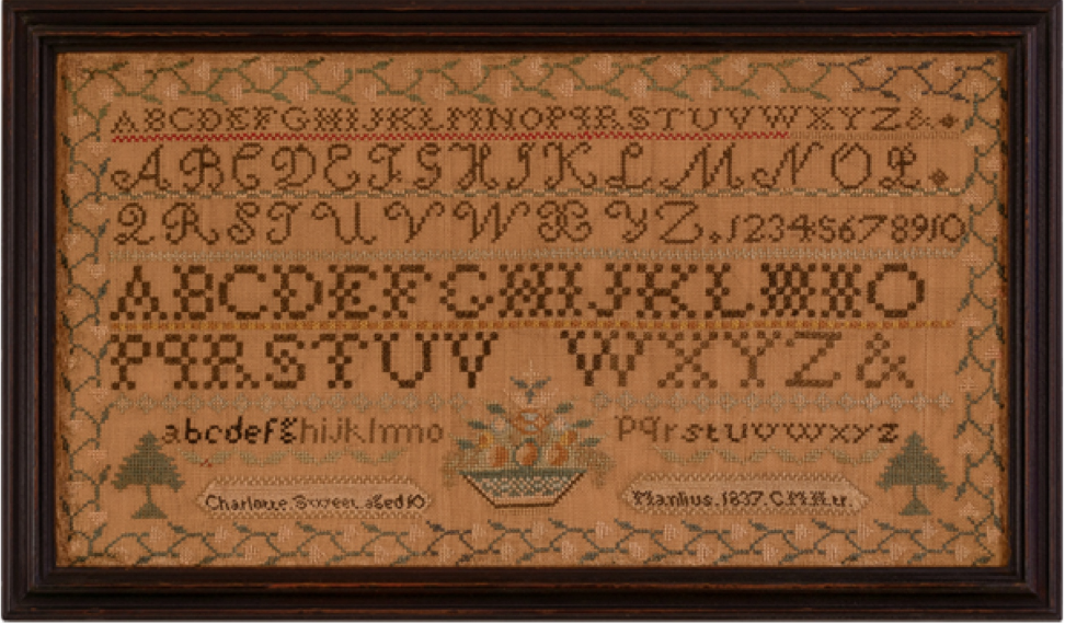 Charlotte Sweet - 1837 - Olde Willow Stitchery
