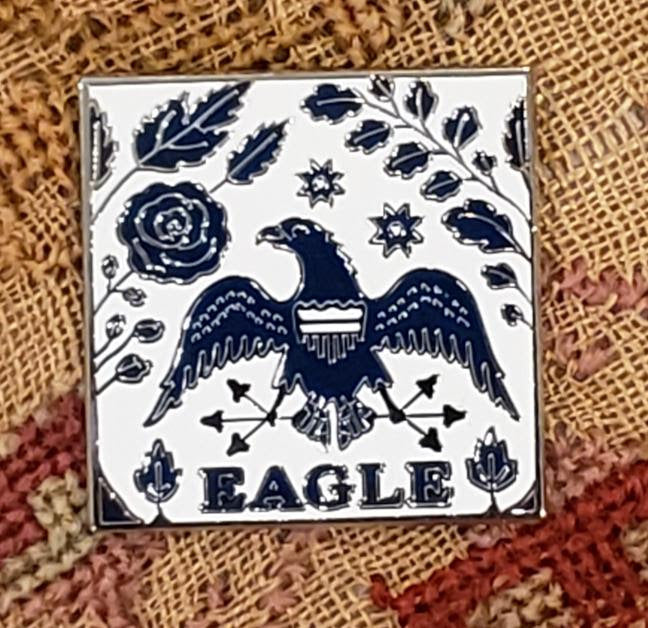 Blue Eagle Needle Minder - Siren Stitchworks