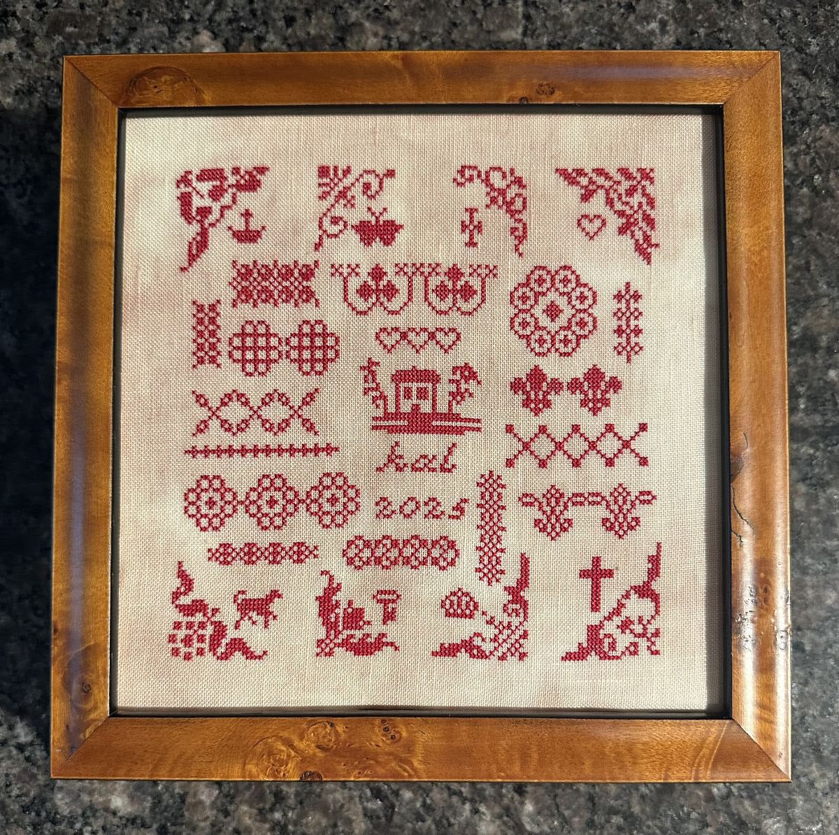 A Home for Henrietta, An Original Design based on a Bristol Orphanage Sampler - Cross Stitch Antiques - 2026 Needlework Marketplace PREORDER